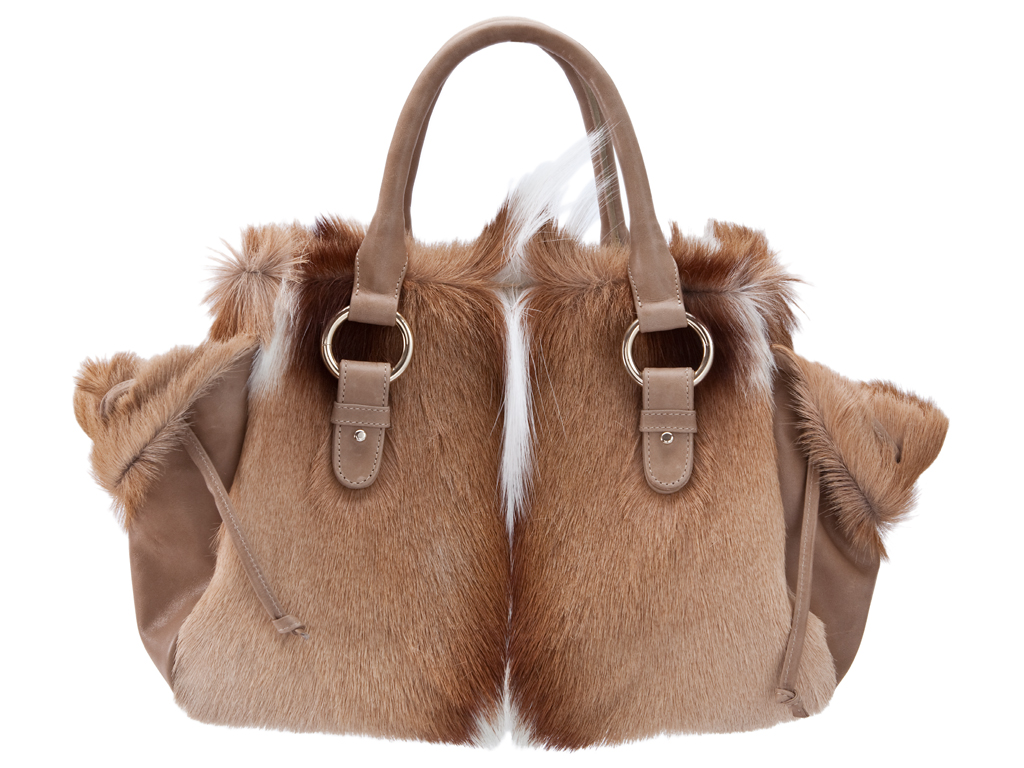 MEDIUM PROMENADE AVENUE HANDBAG - GAZELLE & BOVINE