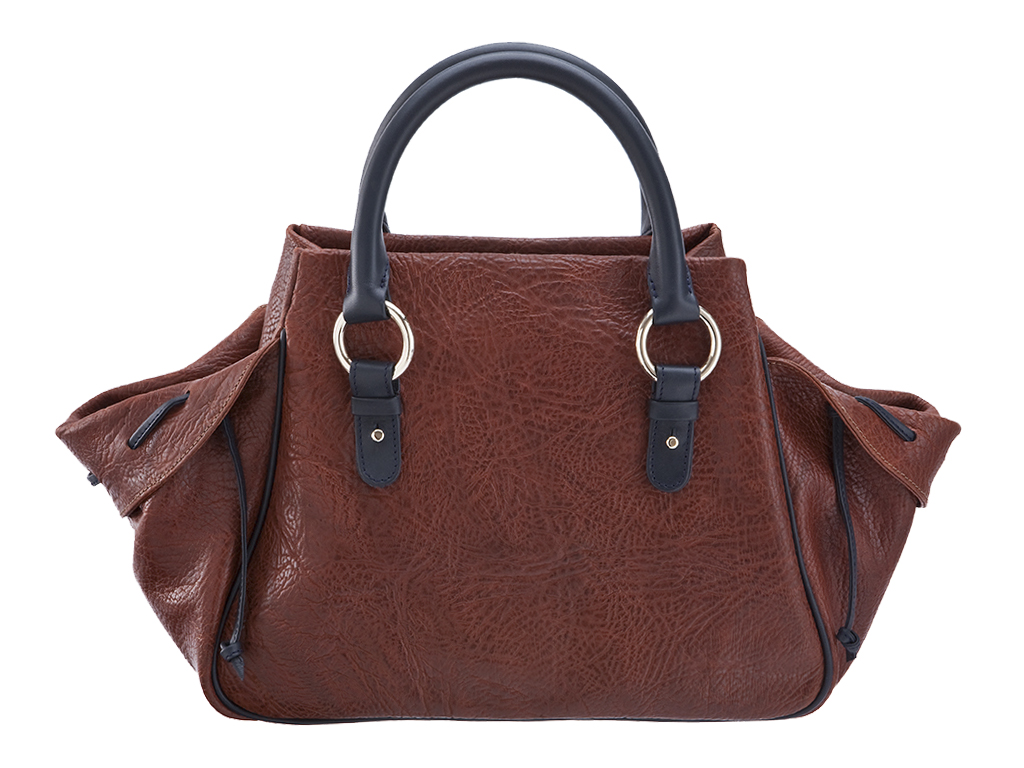 MEDIUM PROMENADE AVENUE HANDBAG - BOVINE