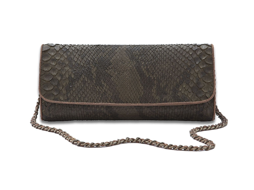 SMALL PROMENADE SEINE HANDBAG - PYTHON