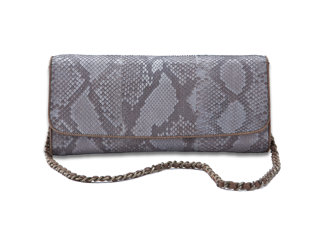 SMALL PROMENADE SEINE HANDBAG - PYTHON