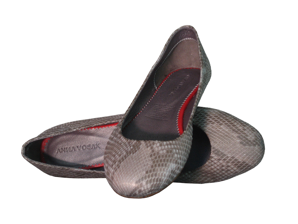 RITMO BAILLERINE SHOES - PYTHON