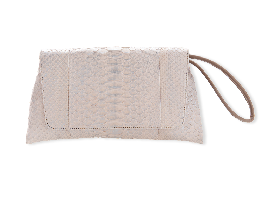 SMALL TR ANNA HANDBAG - PYTHON